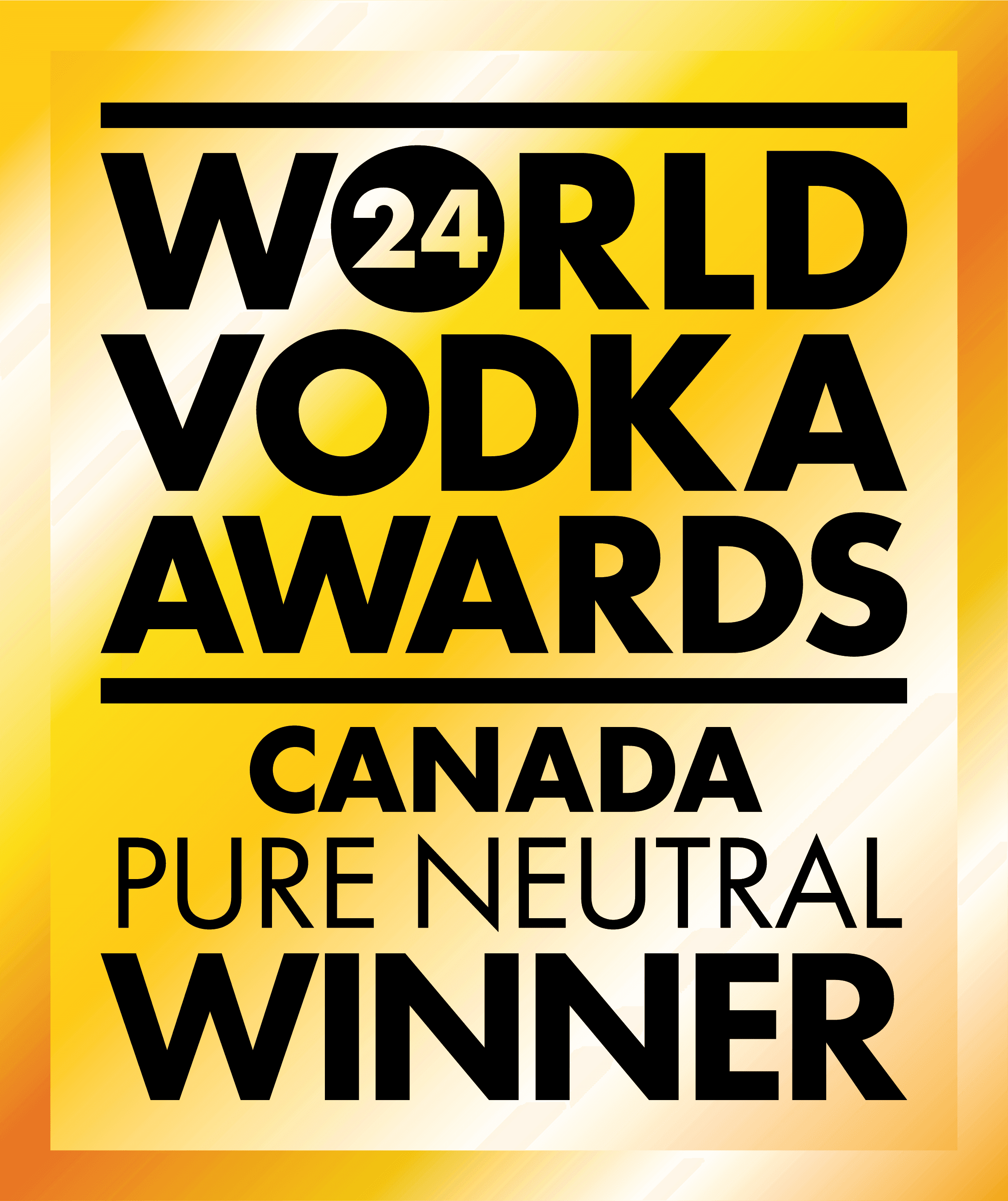 SIRIN named a Canada country winner at the World Vodka Awards 2024